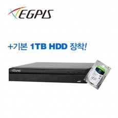 이지피스 ERN-0441HS-P+1TB HDD 네트워크 4채널 POE 녹화기